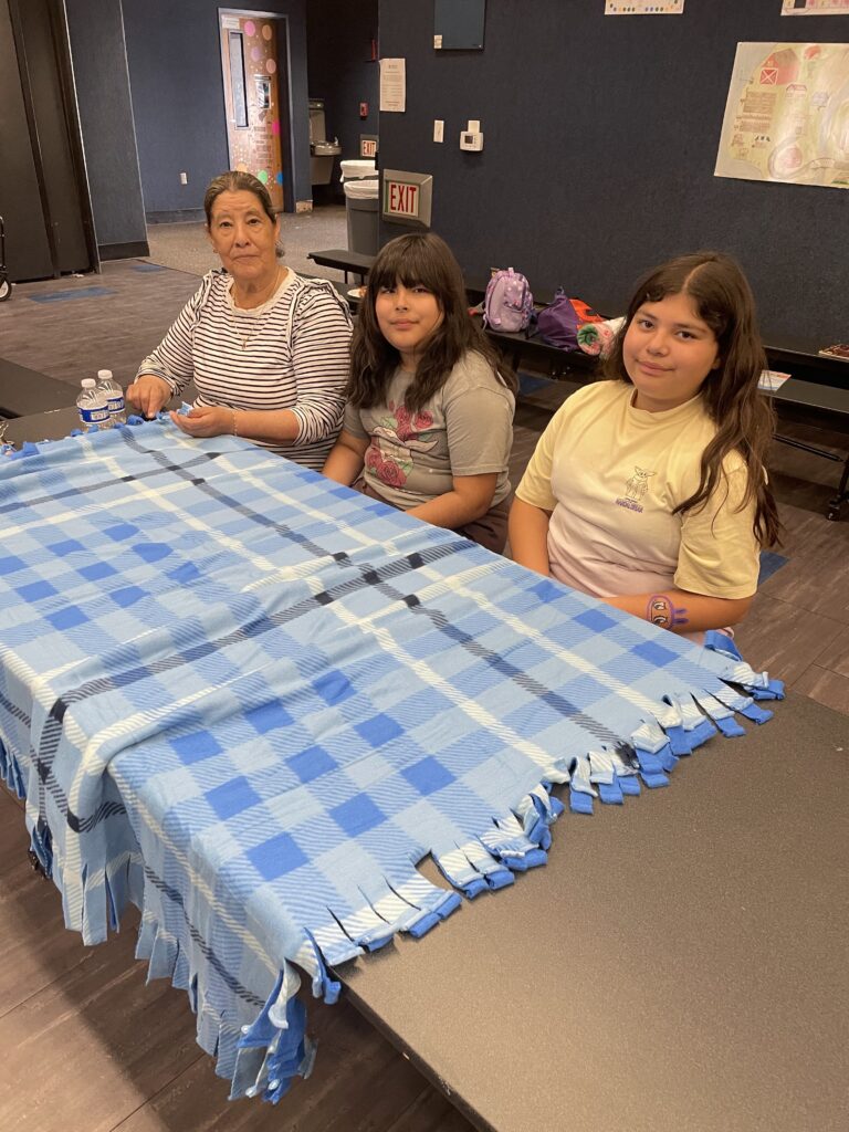 Katherine R. Smith Elementary School blanket drive