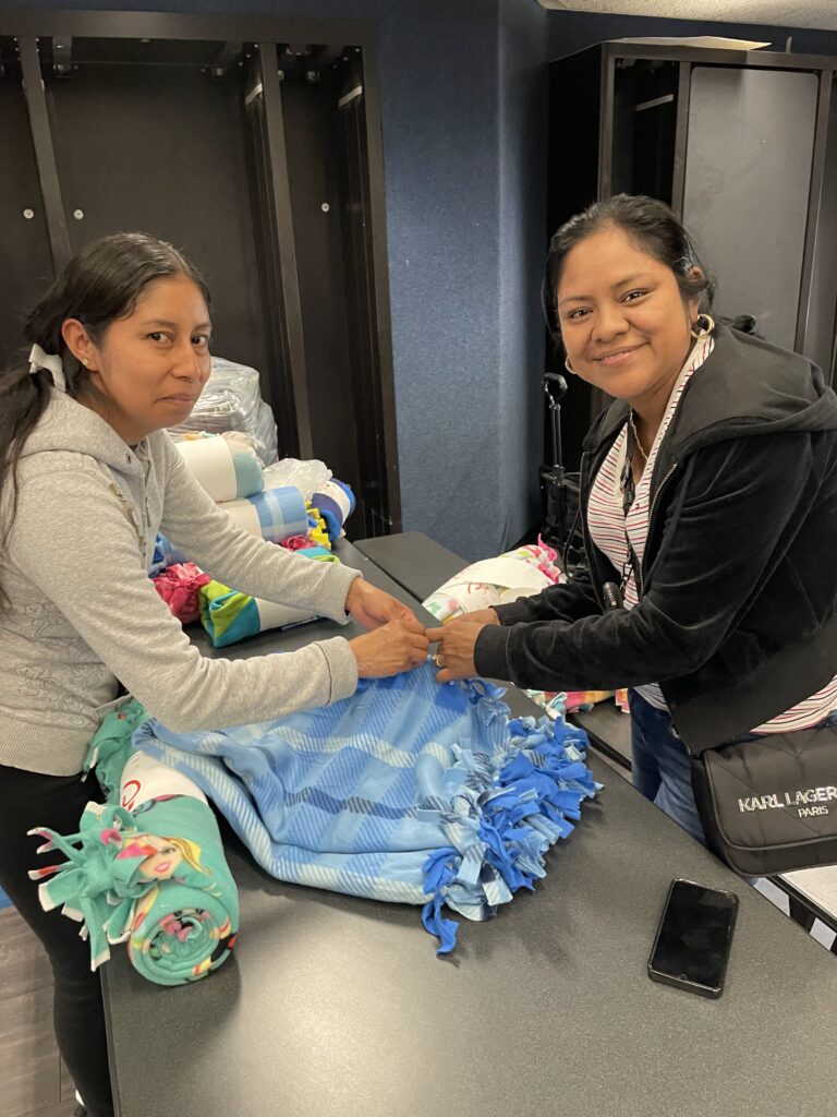 Katherine R. Smith Elementary School blanket drive