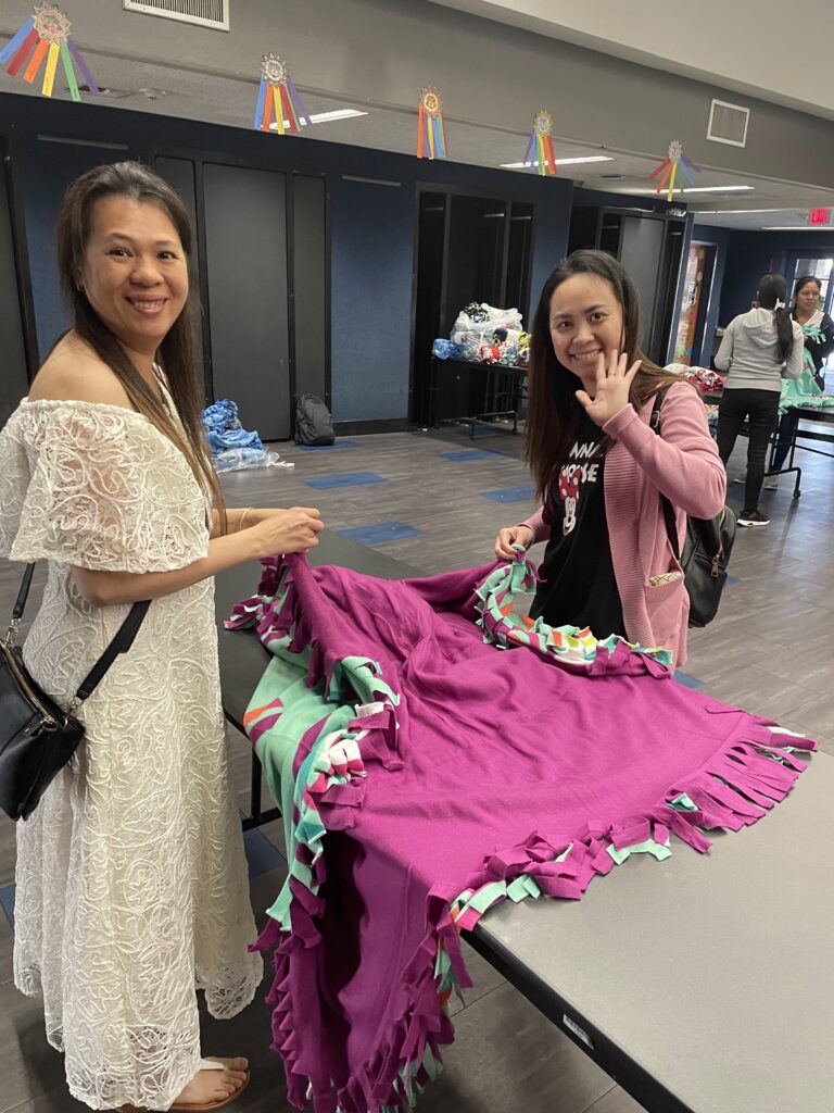 Katherine R. Smith Elementary School blanket drive
