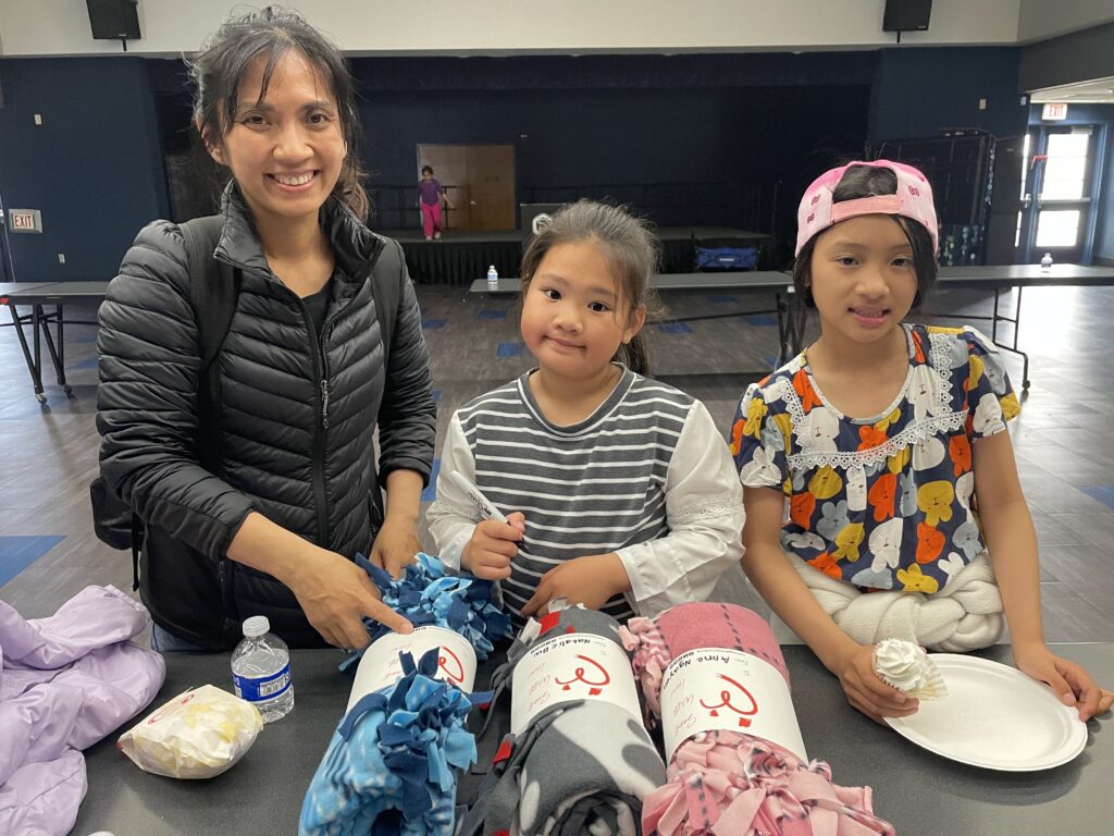 Katherine R. Smith Elementary School blanket drive