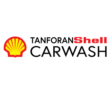 Tanforan Shell Carwash logo